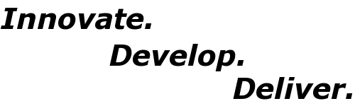 Innovate. Develop. Deliver.